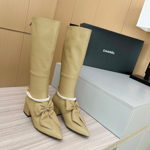 Replica Chanel Boots For Women #1236747 $150.00 USD for Wholesale