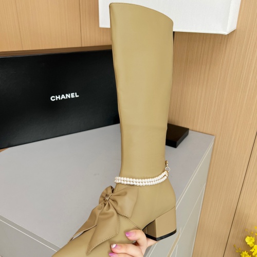 Replica Chanel Boots For Women #1236747 $150.00 USD for Wholesale