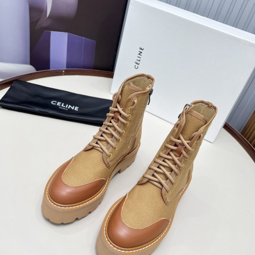 Replica Celine Boots For Women #1236749 $105.00 USD for Wholesale