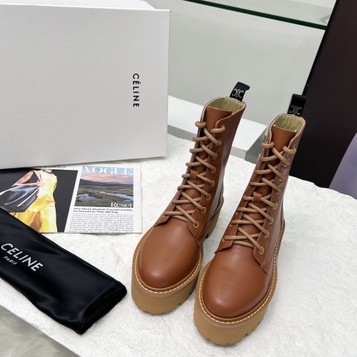 Replica Celine Boots For Women #1236750 $108.00 USD for Wholesale