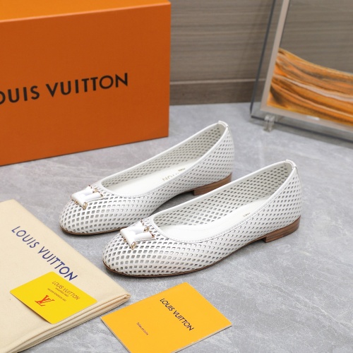 Louis Vuitton Flat Shoes For Women #1236757 $112.00 USD, Wholesale Replica Louis Vuitton Flat Shoes