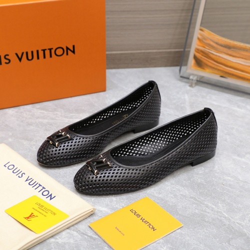 Louis Vuitton Flat Shoes For Women #1236758 $112.00 USD, Wholesale Replica Louis Vuitton Flat Shoes