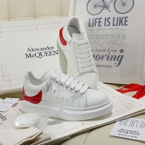 Replica Alexander McQueen Casual Shoes For Women #1236761 $92.00 USD for Wholesale