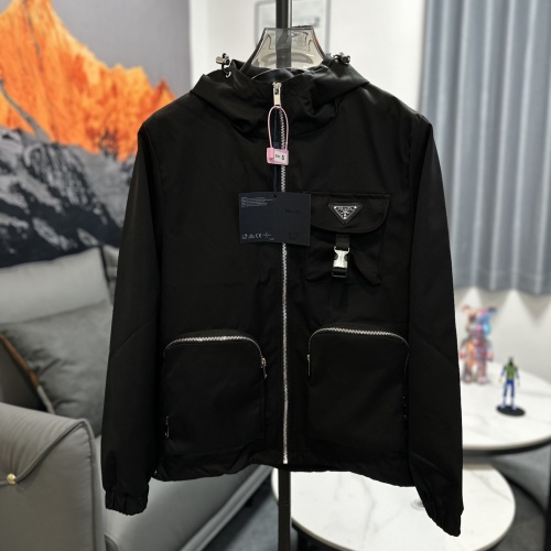 Prada Jackets Long Sleeved For Unisex #1236769 $80.00 USD, Wholesale Replica Prada Jackets