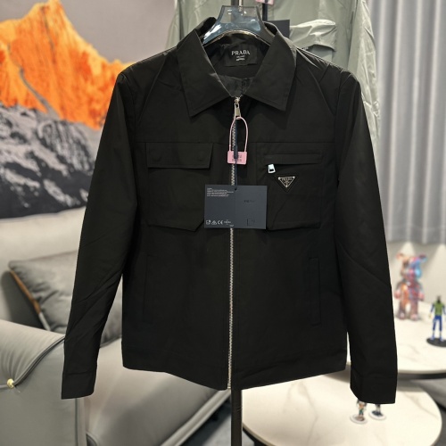 Prada Jackets Long Sleeved For Unisex #1236771 $76.00 USD, Wholesale Replica Prada Jackets