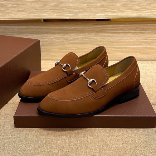 Salvatore Ferragamo Leather Shoes For Men #1236847 $76.00 USD, Wholesale Replica Salvatore Ferragamo Leather Shoes