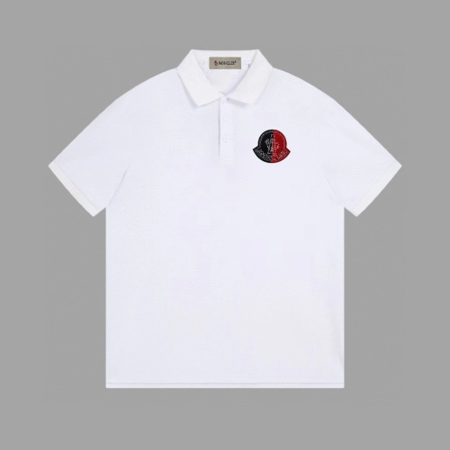 Moncler T-Shirts Short Sleeved For Men #1236870 $42.00 USD, Wholesale Replica Moncler T-Shirts