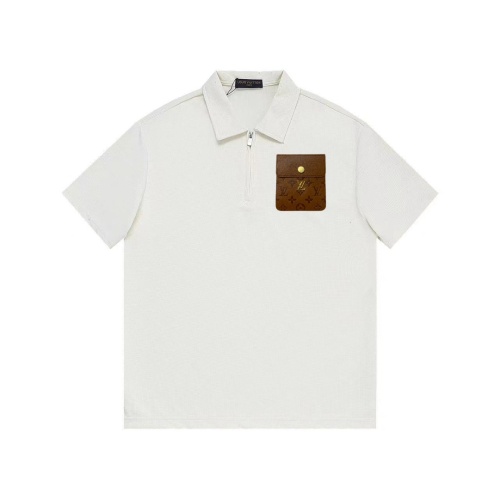 Louis Vuitton LV T-Shirts Short Sleeved For Men #1236900 $45.00 USD, Wholesale Replica Louis Vuitton LV T-Shirts