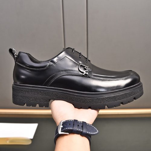 Replica Christian Dior Leather Shoes For Men #1236907 $92.00 USD for Wholesale