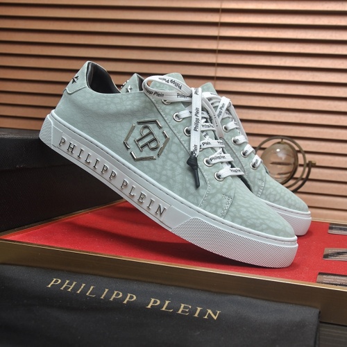 Replica Philipp Plein PP Casual Shoes For Men #1236932 $80.00 USD for Wholesale