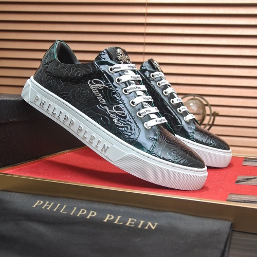 Replica Philipp Plein PP Casual Shoes For Men #1236941 $80.00 USD for Wholesale