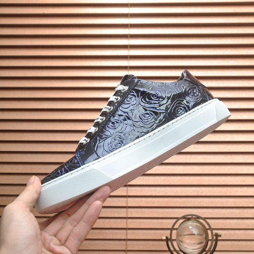 Replica Philipp Plein PP Casual Shoes For Men #1236942 $80.00 USD for Wholesale