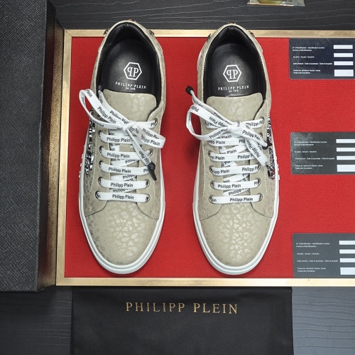 Replica Philipp Plein PP Casual Shoes For Men #1236945 $80.00 USD for Wholesale