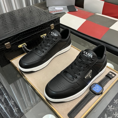 Replica Prada Casual Shoes For Men #1236985 $92.00 USD for Wholesale