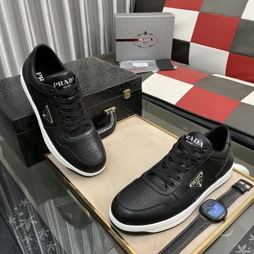 Replica Prada Casual Shoes For Men #1236985 $92.00 USD for Wholesale