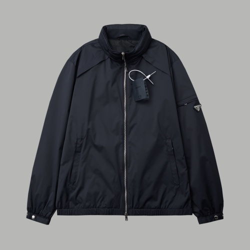 Prada Jackets Long Sleeved For Men #1237069 $88.00 USD, Wholesale Replica Prada Jackets