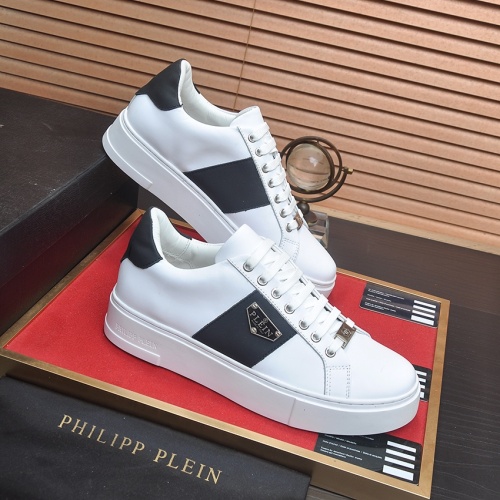 Replica Philipp Plein PP Casual Shoes For Men #1237083 $105.00 USD for Wholesale