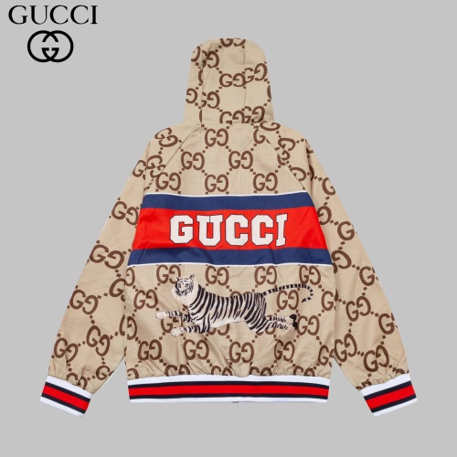 Replica Gucci Jackets Long Sleeved For Men #1237089 $82.00 USD for Wholesale