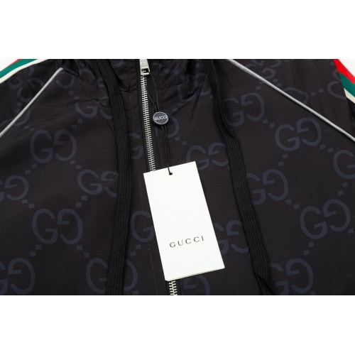 Replica Gucci Jackets Long Sleeved For Men #1237090 $82.00 USD for Wholesale