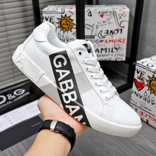 Replica Dolce & Gabbana D&G Casual Shoes For Women #1237118 $80.00 USD for Wholesale