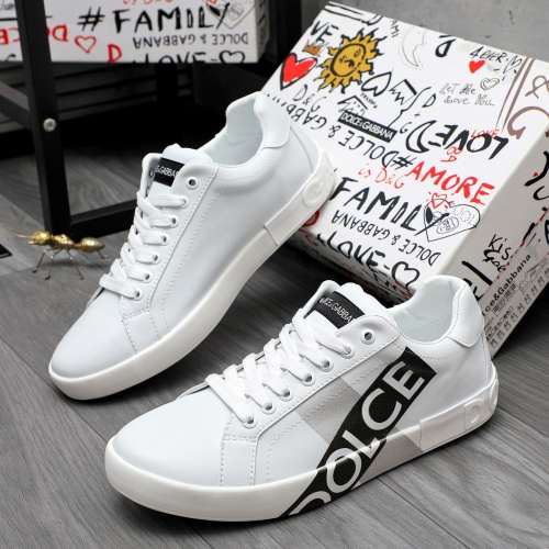 Dolce &amp; Gabbana D&amp;G Casual Shoes For Men #1237120 $80.00 USD, Wholesale Replica Dolce &amp; Gabbana D&amp;G Casual Shoes