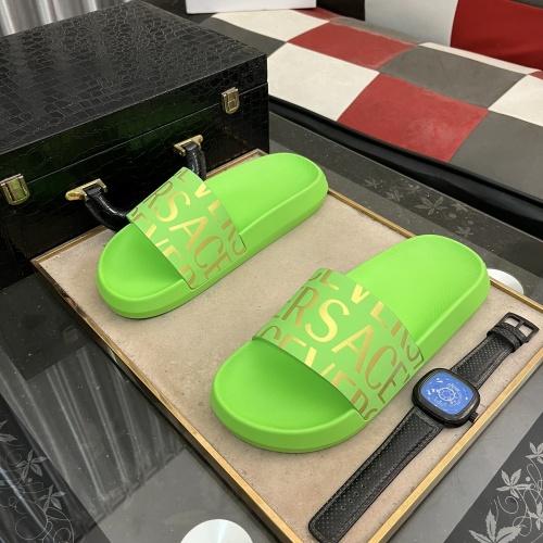 Versace Slippers For Men #1237169 $45.00 USD, Wholesale Replica Versace Slippers