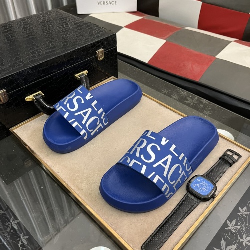 Versace Slippers For Men #1237170 $45.00 USD, Wholesale Replica Versace Slippers