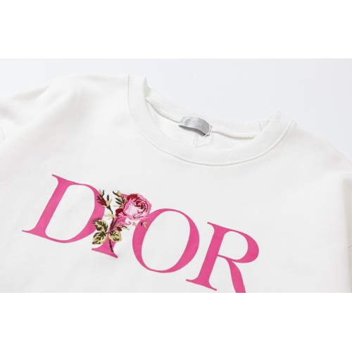 Replica Christian Dior Hoodies Long Sleeved For Unisex #1237193 $56.00 USD for Wholesale