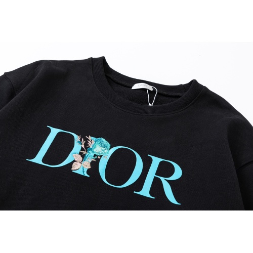 Replica Christian Dior Hoodies Long Sleeved For Unisex #1237194 $56.00 USD for Wholesale