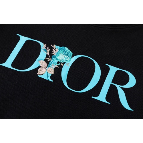 Replica Christian Dior Hoodies Long Sleeved For Unisex #1237194 $56.00 USD for Wholesale