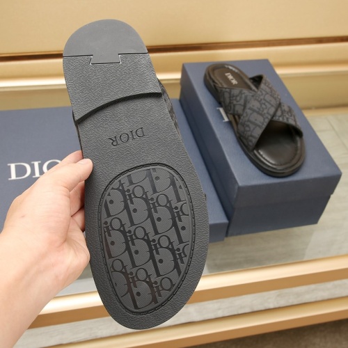 Replica Christian Dior Slippers For Men #1237212 $72.00 USD for Wholesale