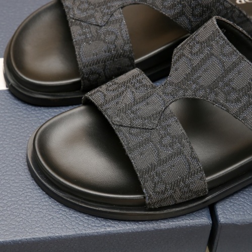 Replica Christian Dior Slippers For Men #1237214 $72.00 USD for Wholesale