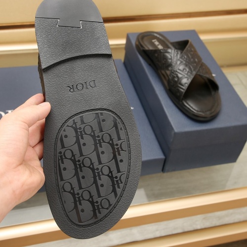 Replica Christian Dior Slippers For Men #1237217 $72.00 USD for Wholesale