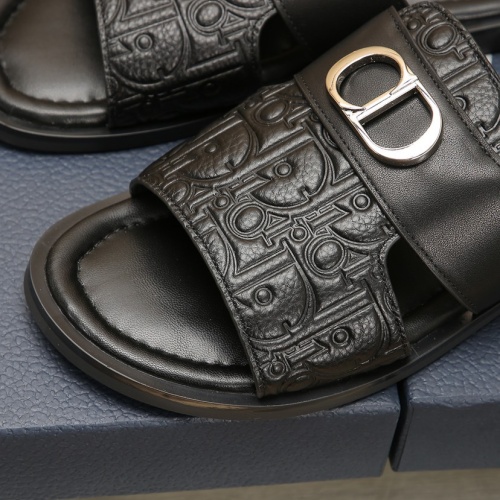 Replica Christian Dior Slippers For Men #1237218 $72.00 USD for Wholesale