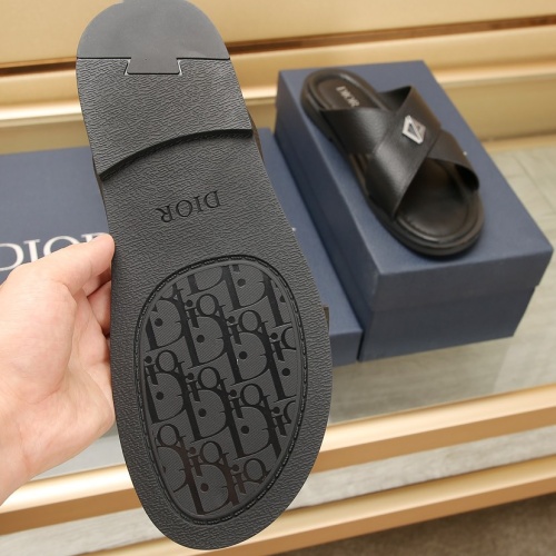 Replica Christian Dior Slippers For Men #1237219 $72.00 USD for Wholesale