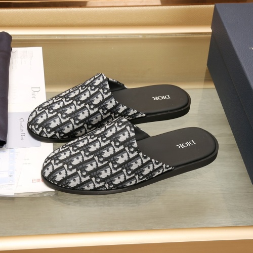 Replica Christian Dior Slippers For Men #1237222 $76.00 USD for Wholesale