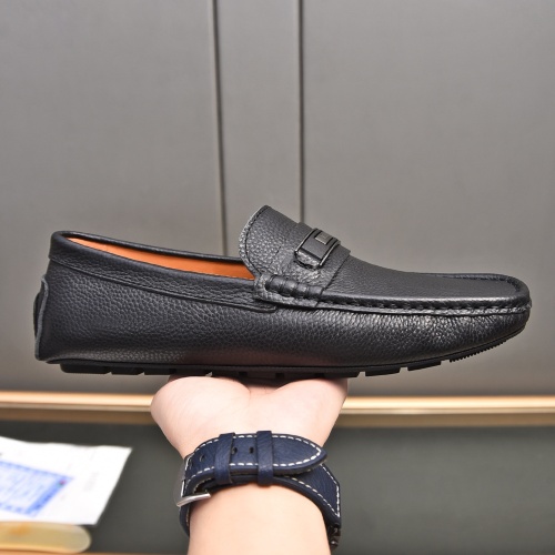 Replica Boss Leather Shoes For Men #1237231 $76.00 USD for Wholesale