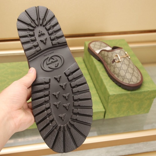 Replica Gucci Slippers For Men #1237238 $76.00 USD for Wholesale