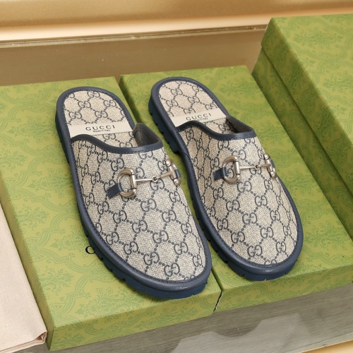 Gucci Slippers For Men #1237239 $76.00 USD, Wholesale Replica Gucci Slippers