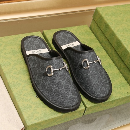 Gucci Slippers For Men #1237240 $76.00 USD, Wholesale Replica Gucci Slippers