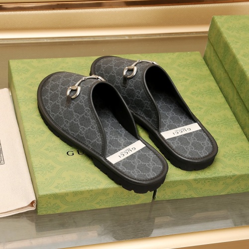 Replica Gucci Slippers For Men #1237240 $76.00 USD for Wholesale