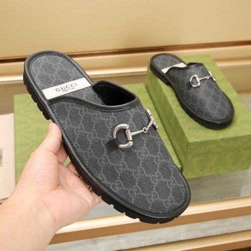 Replica Gucci Slippers For Men #1237240 $76.00 USD for Wholesale