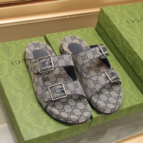 Gucci Slippers For Men #1237243 $72.00 USD, Wholesale Replica Gucci Slippers