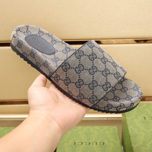 Replica Gucci Slippers For Men #1237247 $72.00 USD for Wholesale