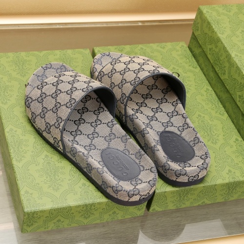 Replica Gucci Slippers For Men #1237247 $72.00 USD for Wholesale