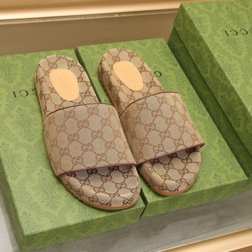 Gucci Slippers For Men #1237248 $72.00 USD, Wholesale Replica Gucci Slippers