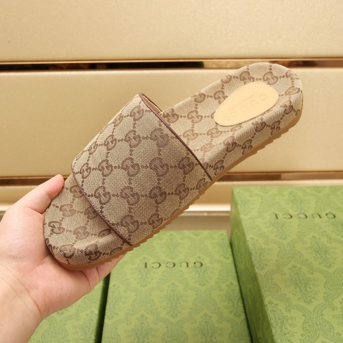 Replica Gucci Slippers For Men #1237248 $72.00 USD for Wholesale