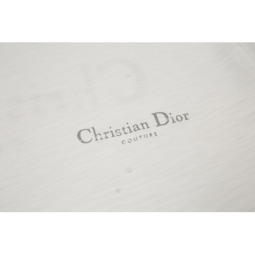 Replica Christian Dior T-Shirts Short Sleeved For Unisex #1237253 $42.00 USD for Wholesale