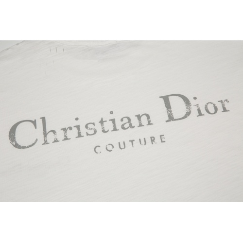 Replica Christian Dior T-Shirts Short Sleeved For Unisex #1237253 $42.00 USD for Wholesale