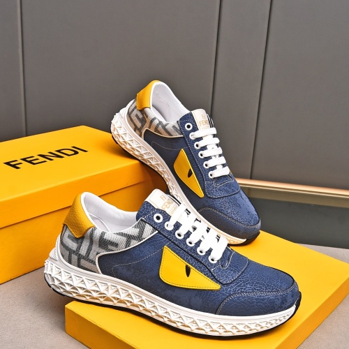 Replica Fendi Casual Shoes For Men #1237261 $80.00 USD for Wholesale